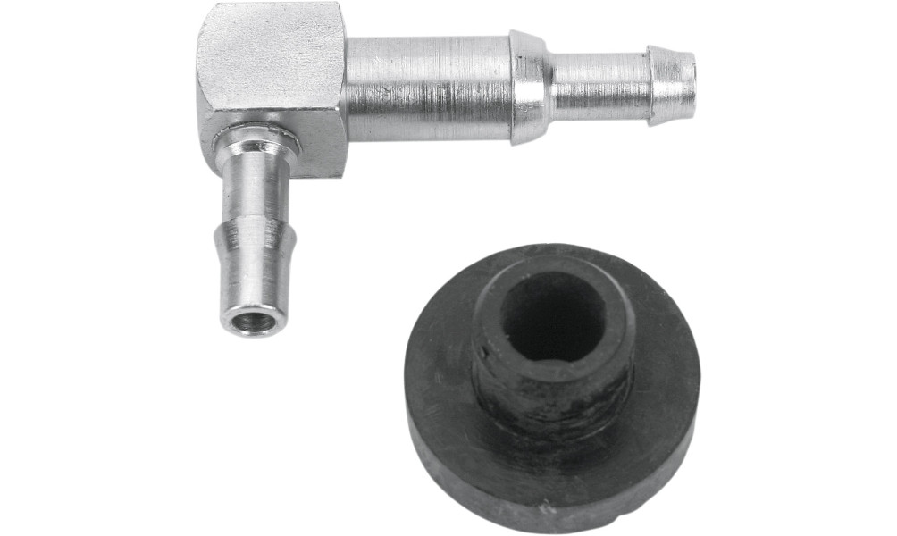 SNOWMOBILE FUEL GAS TANK FITTING WITH GROMMET POLARIS SKIDOO ARCTIC CAT YAMAHA
