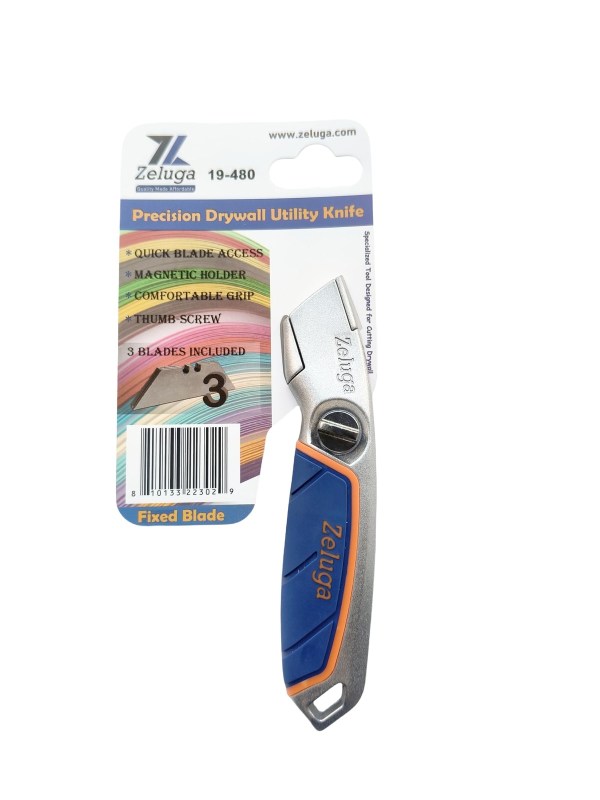 19480 Precision Drywall Fixed Blade Utility Knife