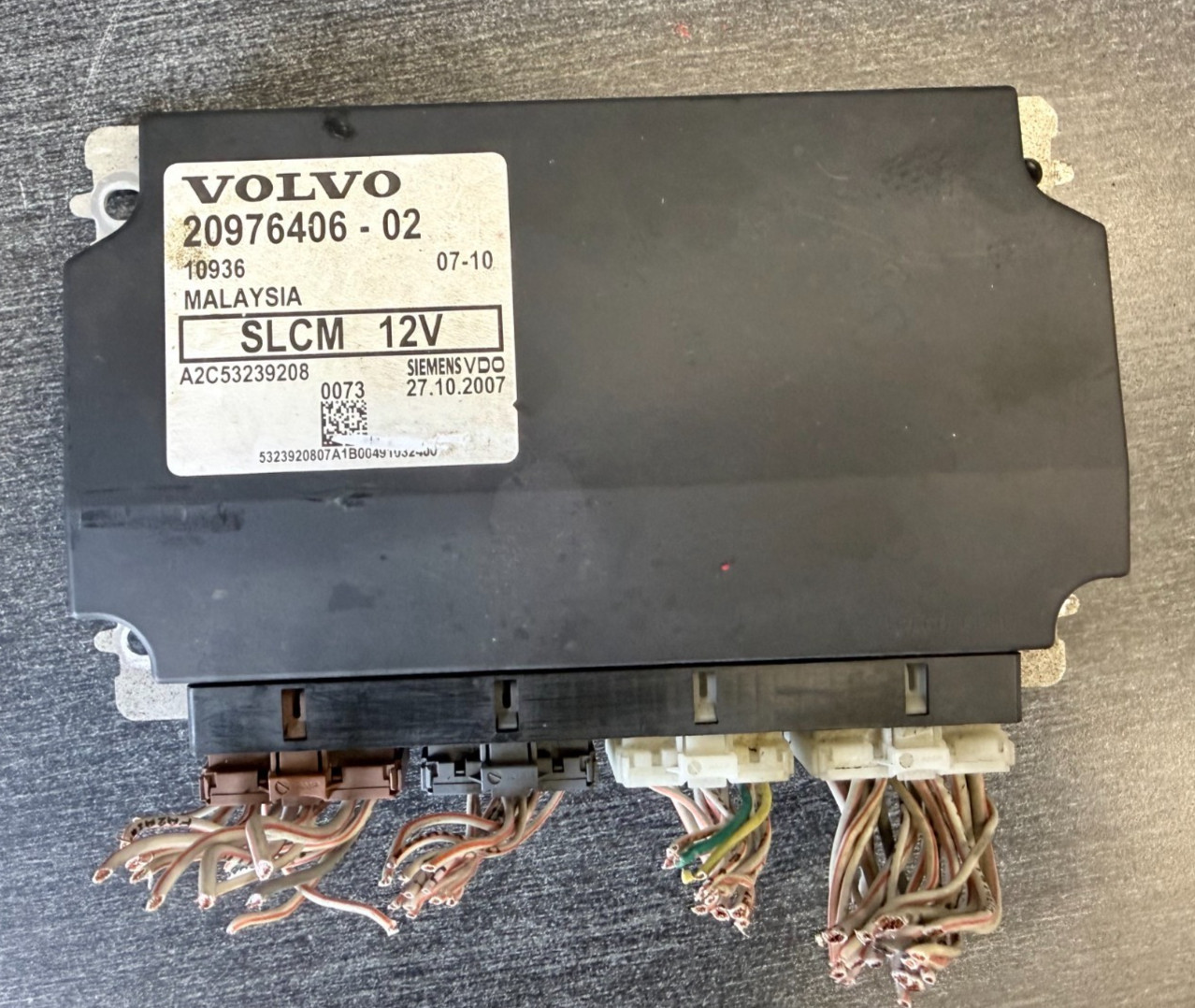 Volvo SLCM Control Module 20976406-02 Siemens VDO A2C53239208 OEM Used
