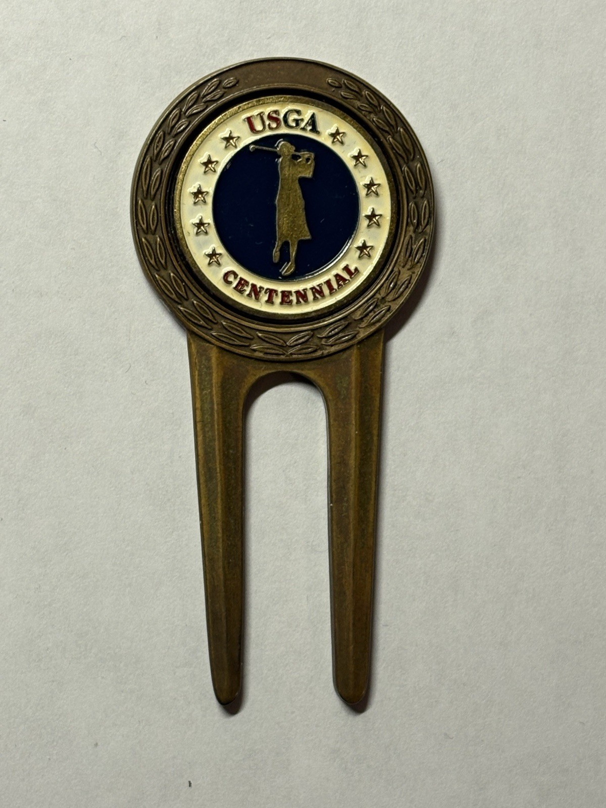 USGA United States Golf Association Centennial Divot Tool & 1" Coin Golf Marker