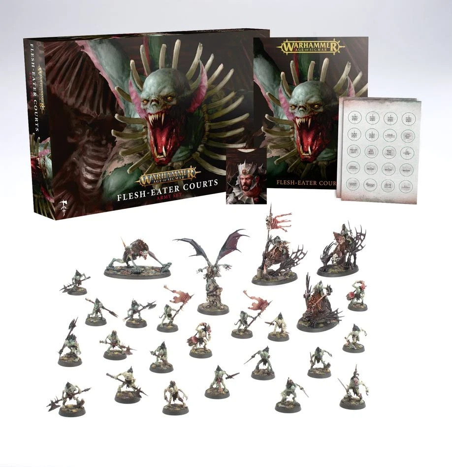 Age of Sigmar - Flesh-eater Courts - Army Set Factory Sealed.