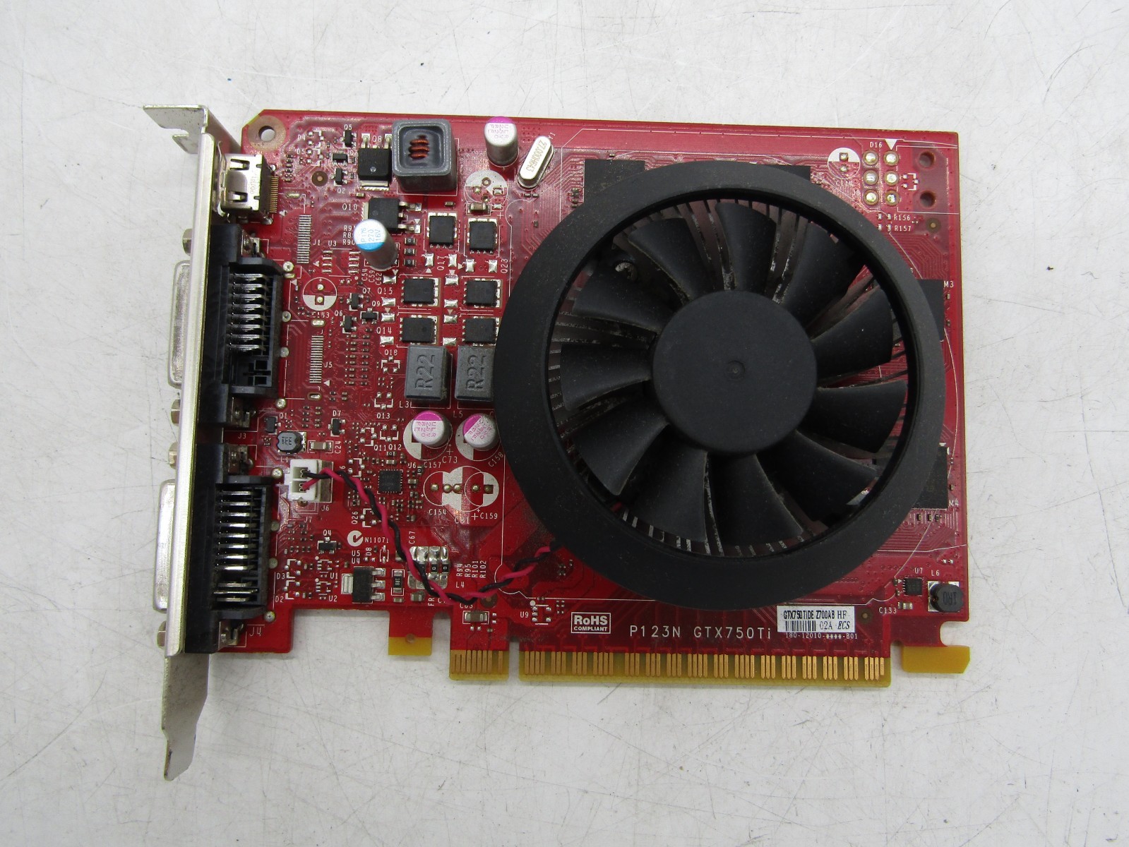 NVIDIA GeForce GTX 750 Ti 2GB GPU 2xDVI 1xMini HDMI 08MXMJ