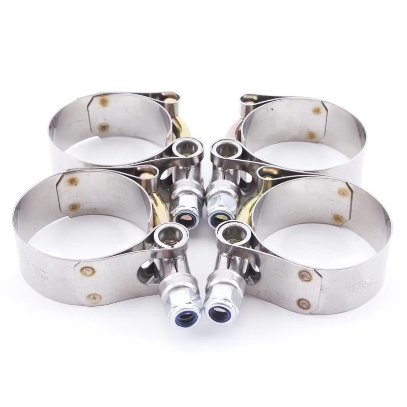 HYBRID RACING T-BOLT RADIATOR HOSE CLAMP KIT FOR 02-06 RSX EP3 HYB-TBC-00-12