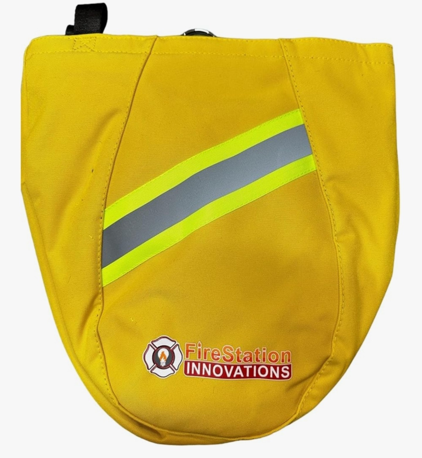 FireStation Innovations Firefighting SCBA Respirator Mask Bag 3 Pocket - Yellow