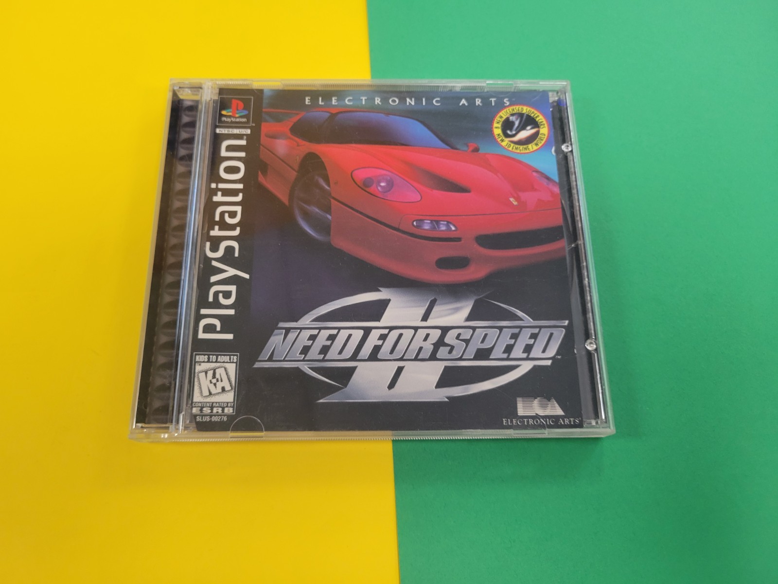 Need for Speed II - Sony PlayStation 1 - 1997 - Case Only