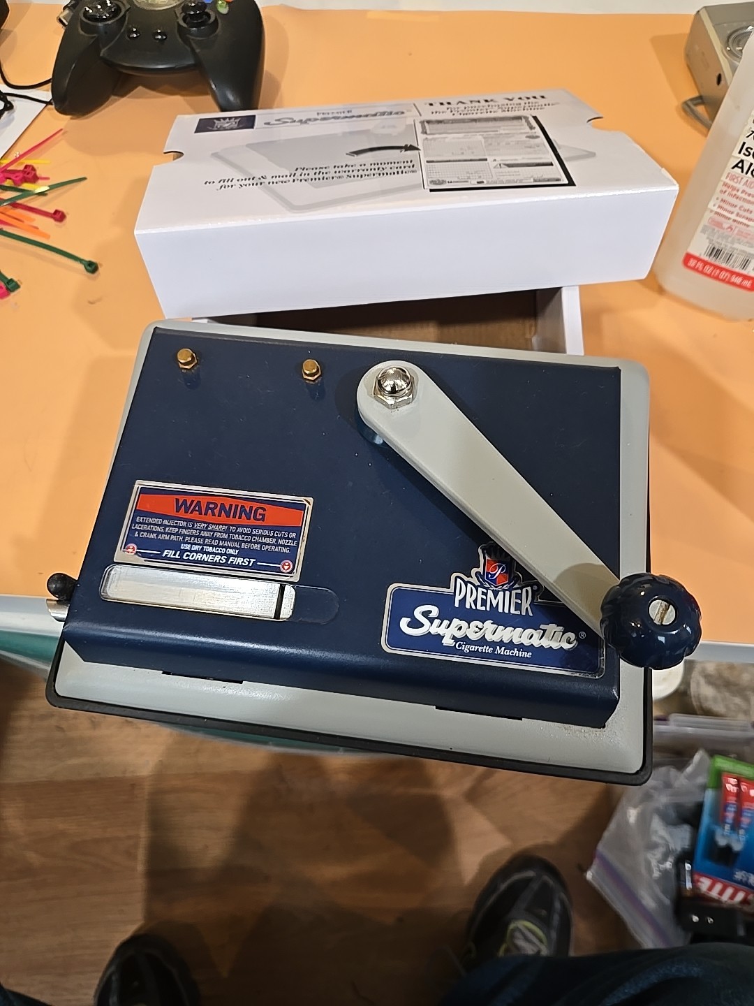 Top-O-Matic Cigarette Rolling Making Machine Works Well Tobacco Roller (I)