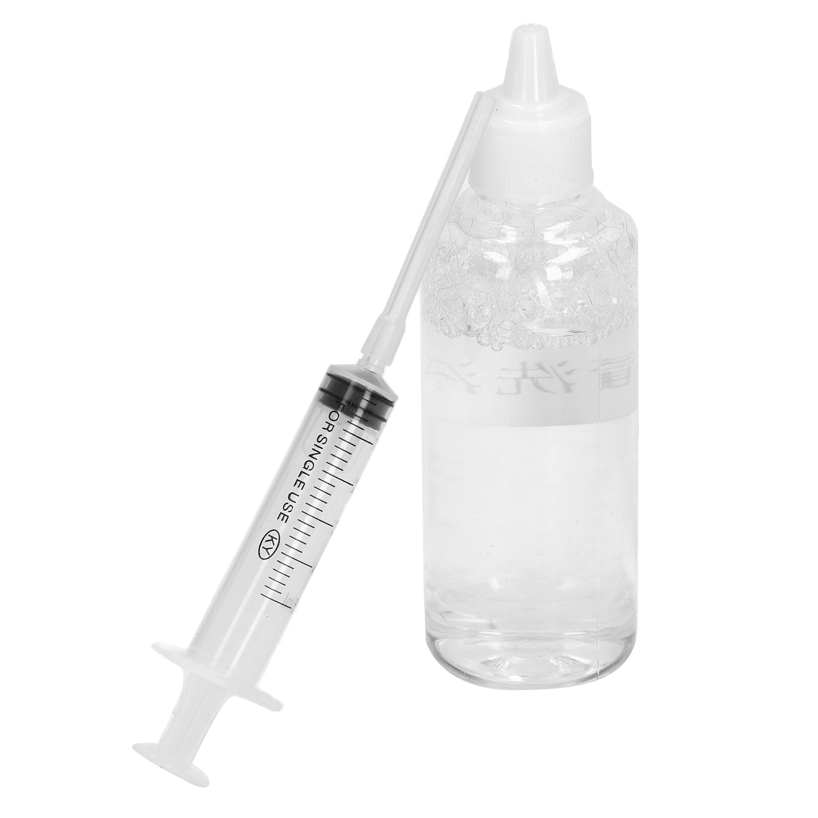 Ink Cleaning Solution Strong Dissolve Nozzle Dye Cleaning Fluid With Syringe