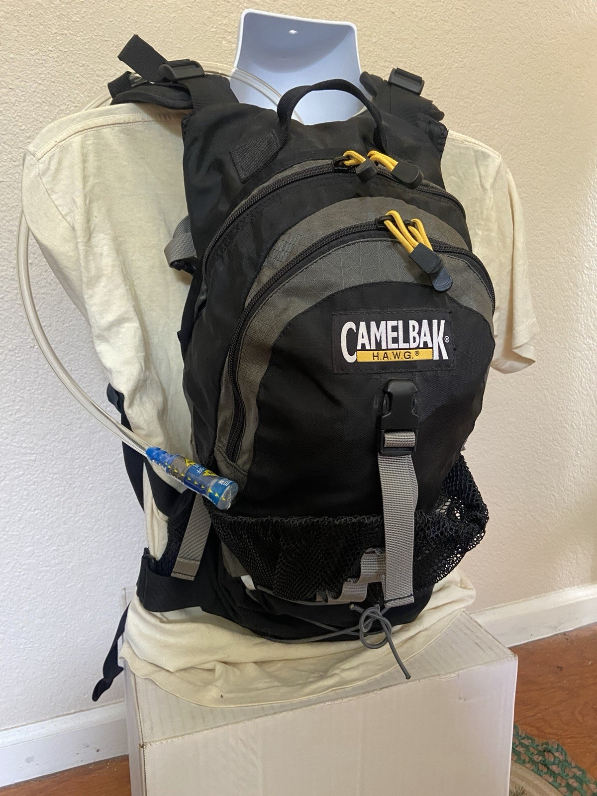 Camelbak H.A.W.G (Black/Gray) Hydration Pack W/ New 3L Bladder
