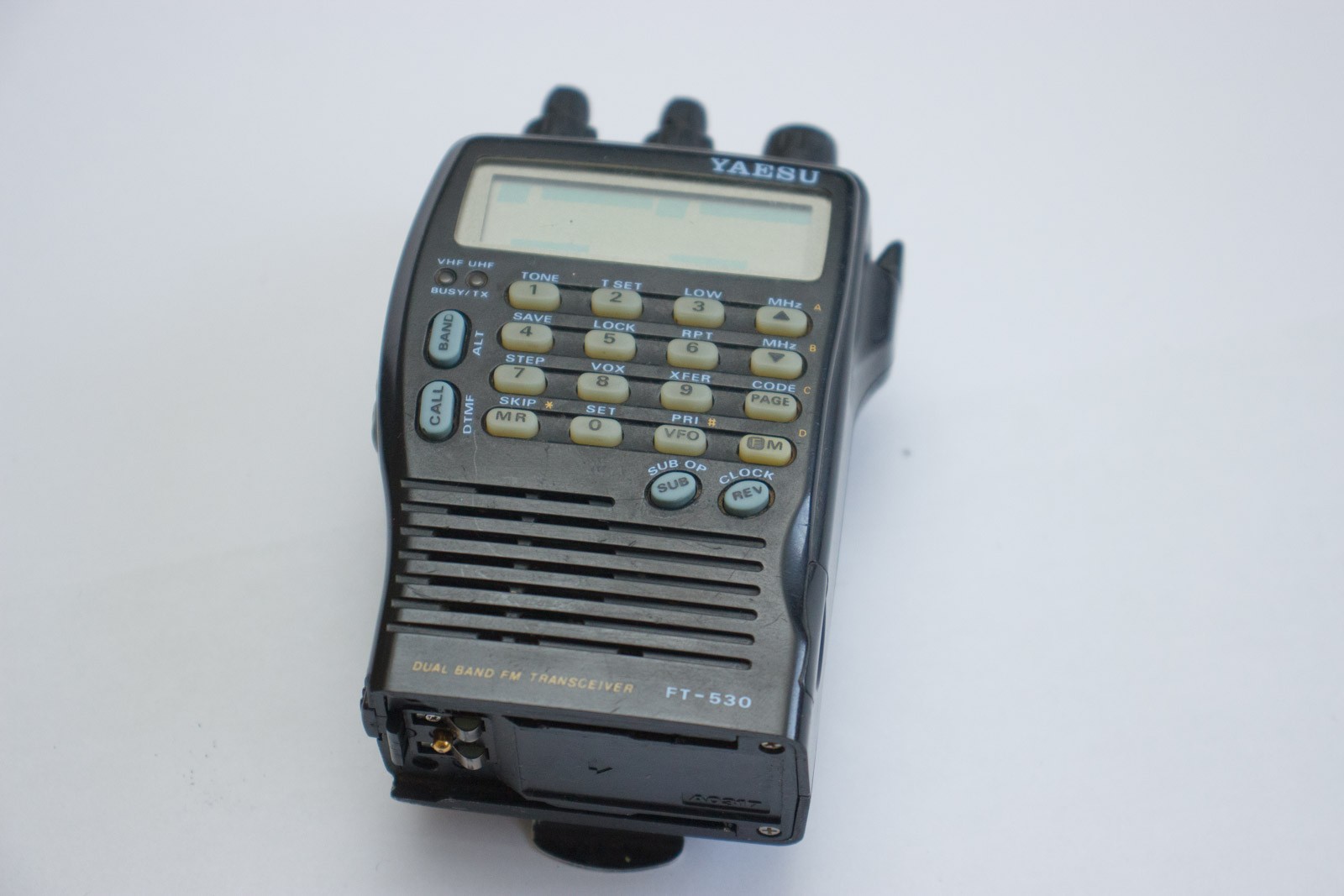 Yaesu FT-530 VHF UHF Dual Band FM Transceiver FOR PARTS #128