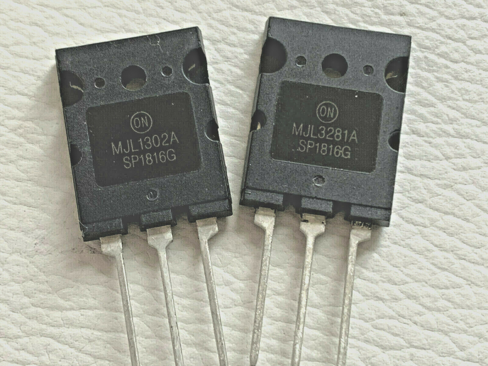 5 Pairs  MJL1302A + MJL3281A | Audio Power Amp Transistor | 260V 15A
