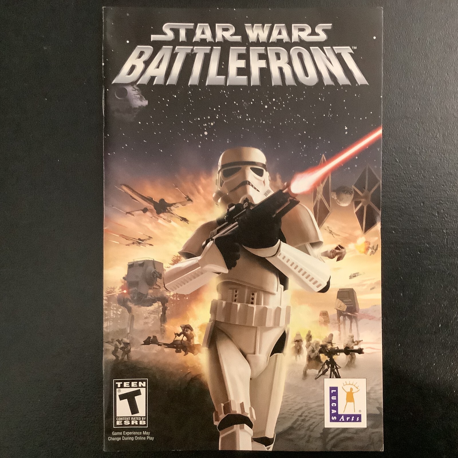 Star Wars Battlefront 1 PS2 PlayStation 2 Instruction Manual Only