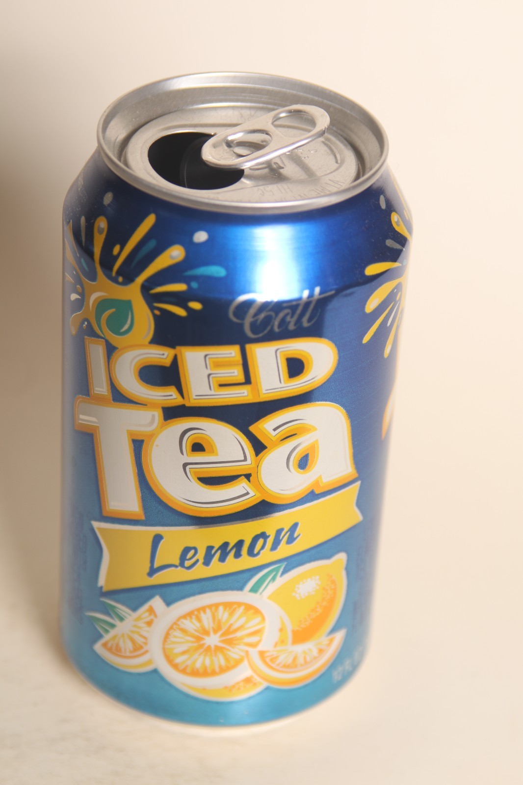 Cott Iced Tea Lemon soda can - 12oz