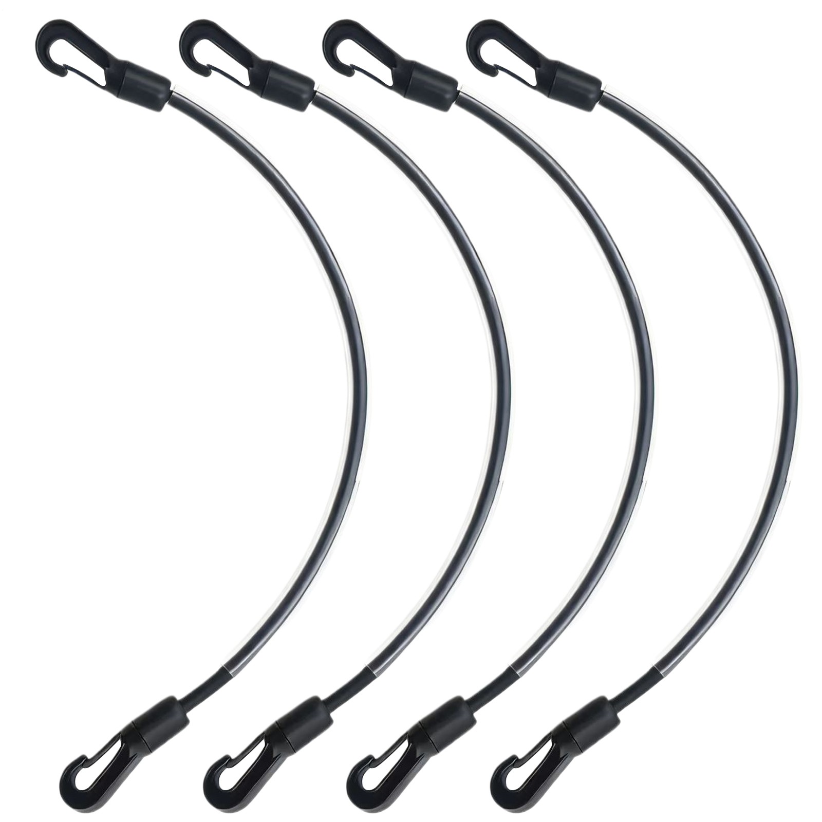 4pcs Secure Horse Blanket Leg Strap Adjustable Elastic Tail Strap Horse Owners