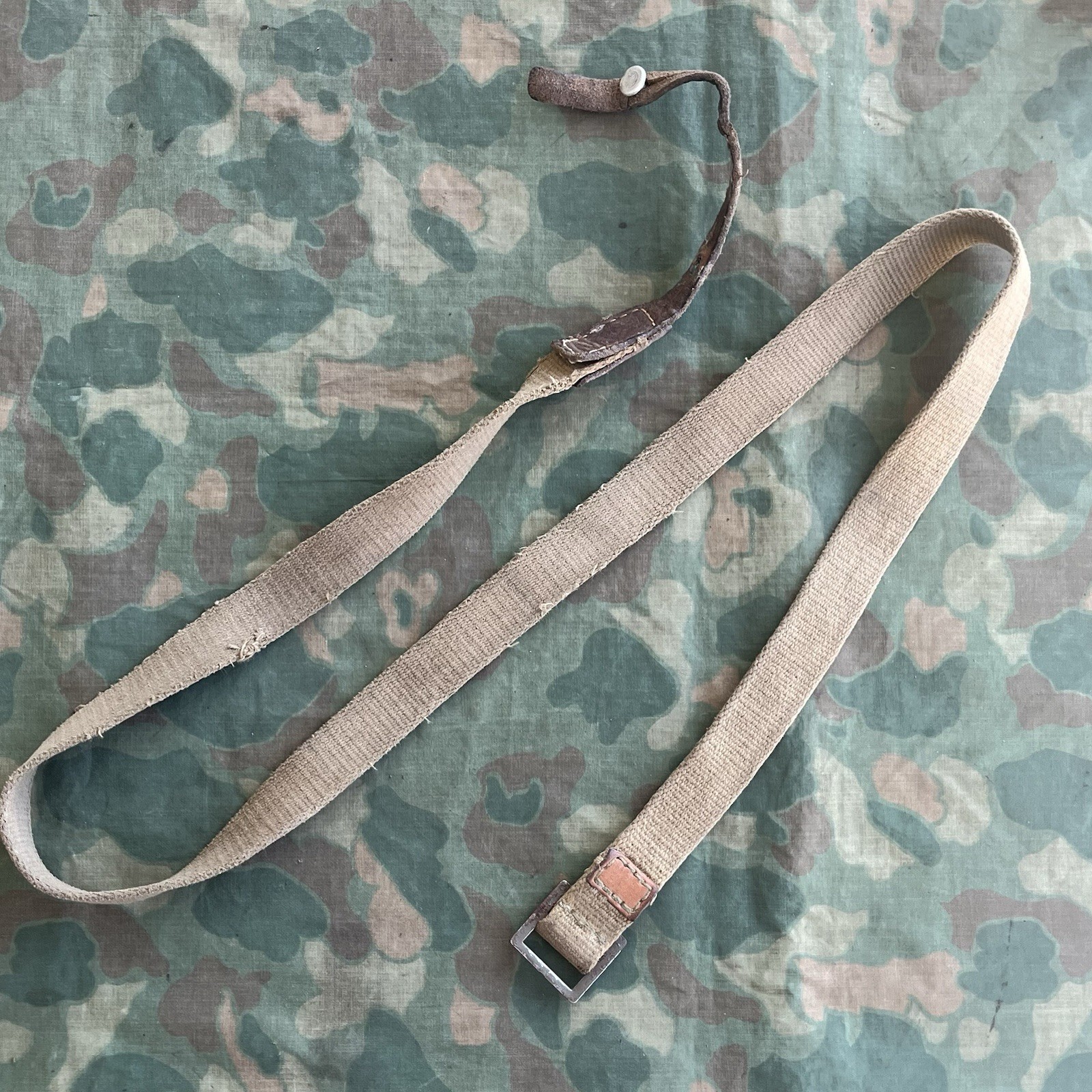 Czech Military VZ52 VZ52/57 Rifle Canvas Leather Sling Surplus Damaged #4