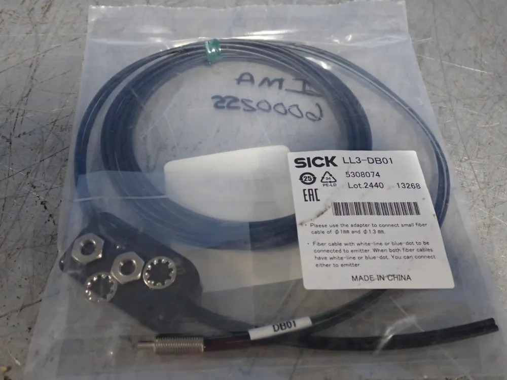 SICK LL3-DB01 FIBER-OPTIC CABLE SENSOR 11191532791