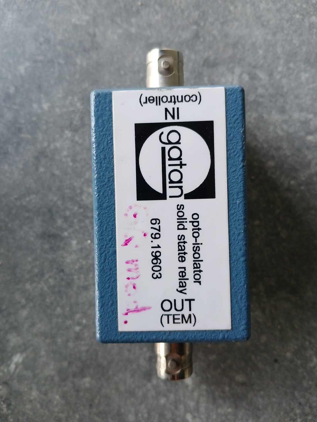 GATAN Model 679.19603 Opto-Isolator Solid State Relay
