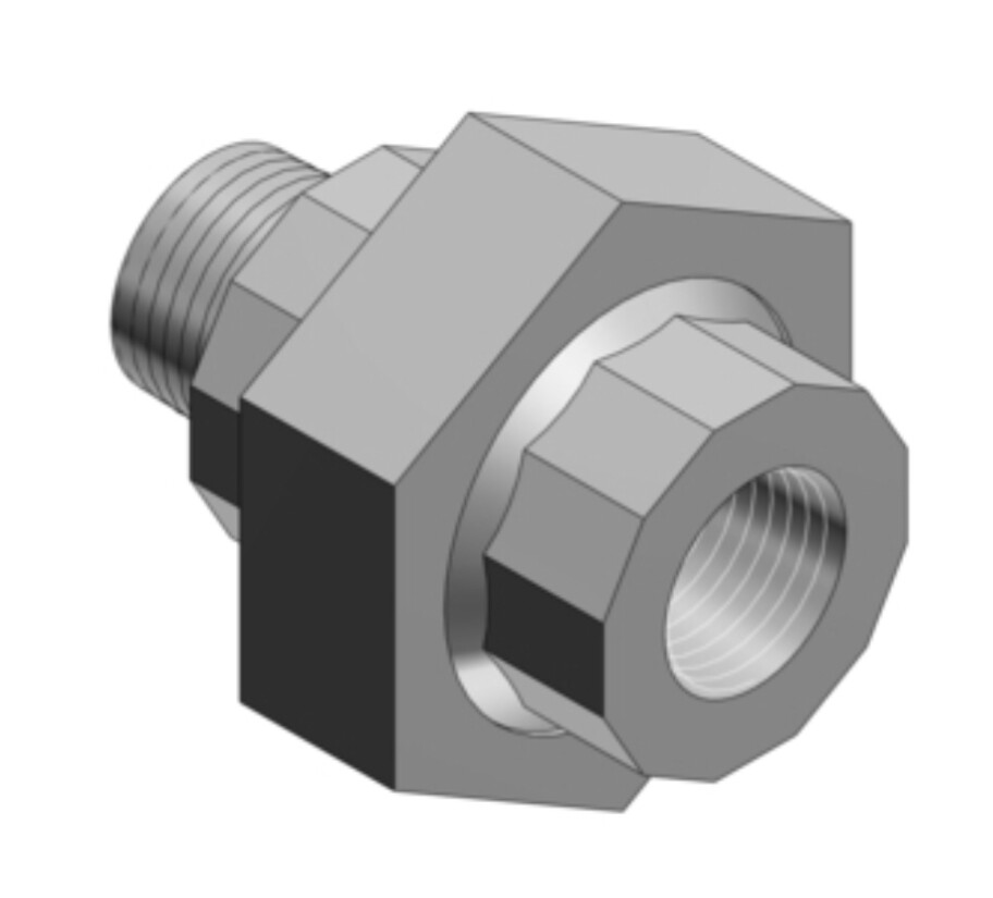 *NEW Box of 2* Red Dot EXMU-7 Union Fittings; 2-1/2”, Die-Cast Aluminum, 3-Piece