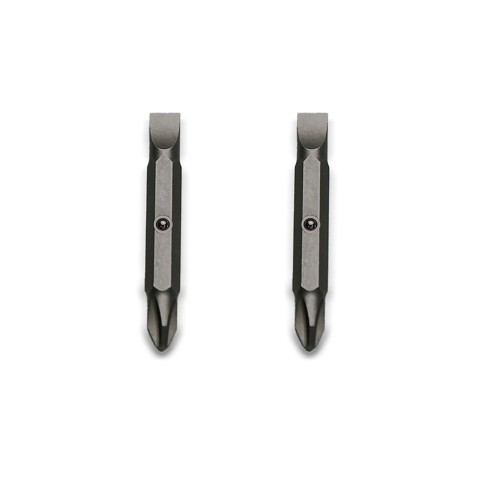 TMAX 2 pc #2 PH, 1/4" Slotted double end screwdriver bits for 11-in-1 & 10-in-1