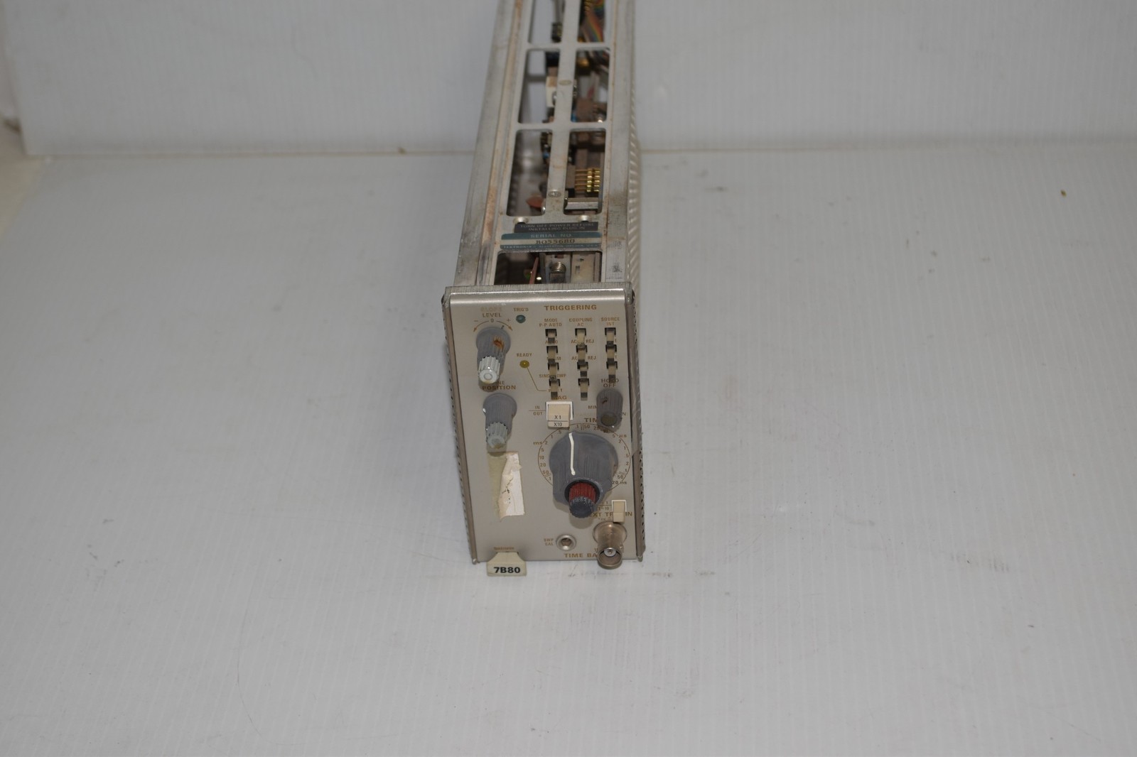 TEKTRONIX 7B80 TIME BASE PLUG IN (MPR4)
