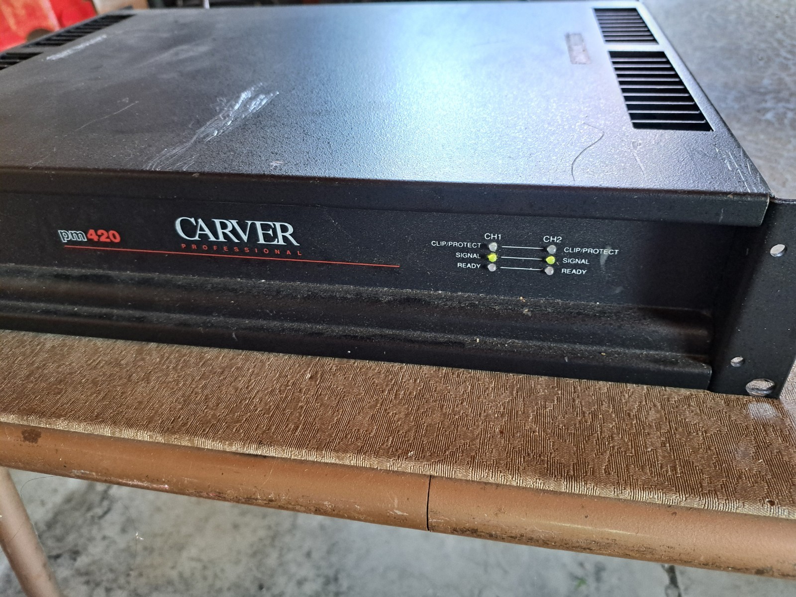 Carver Power Amplifier PM420 - 2 Channel 100%