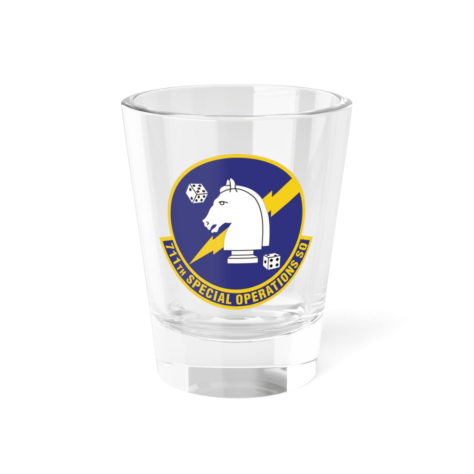 711th Special Operations Squadron (U.S. Air Force) Shot Glass 1.5oz