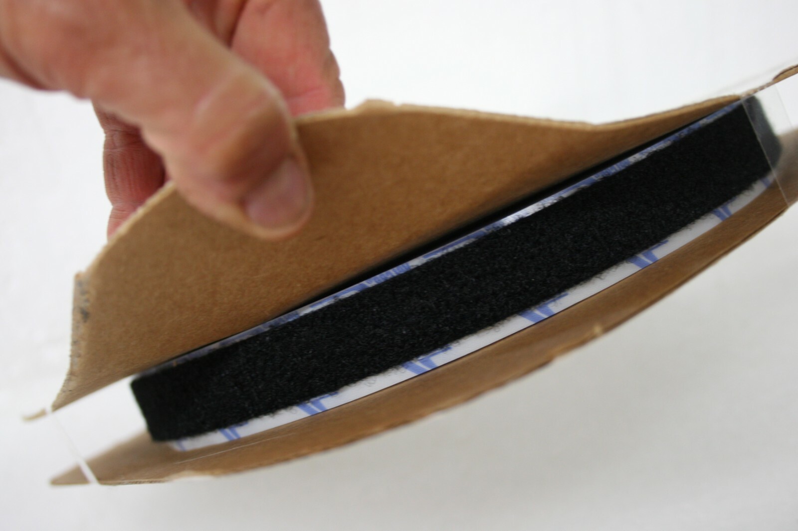 VELCRO Brand STICKY BACK Loop Tape 3/4" x 25yd Black, 90917