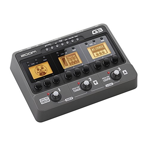ZOOM G3 Version 2.0 Guitar Effect Amplifier Simulator