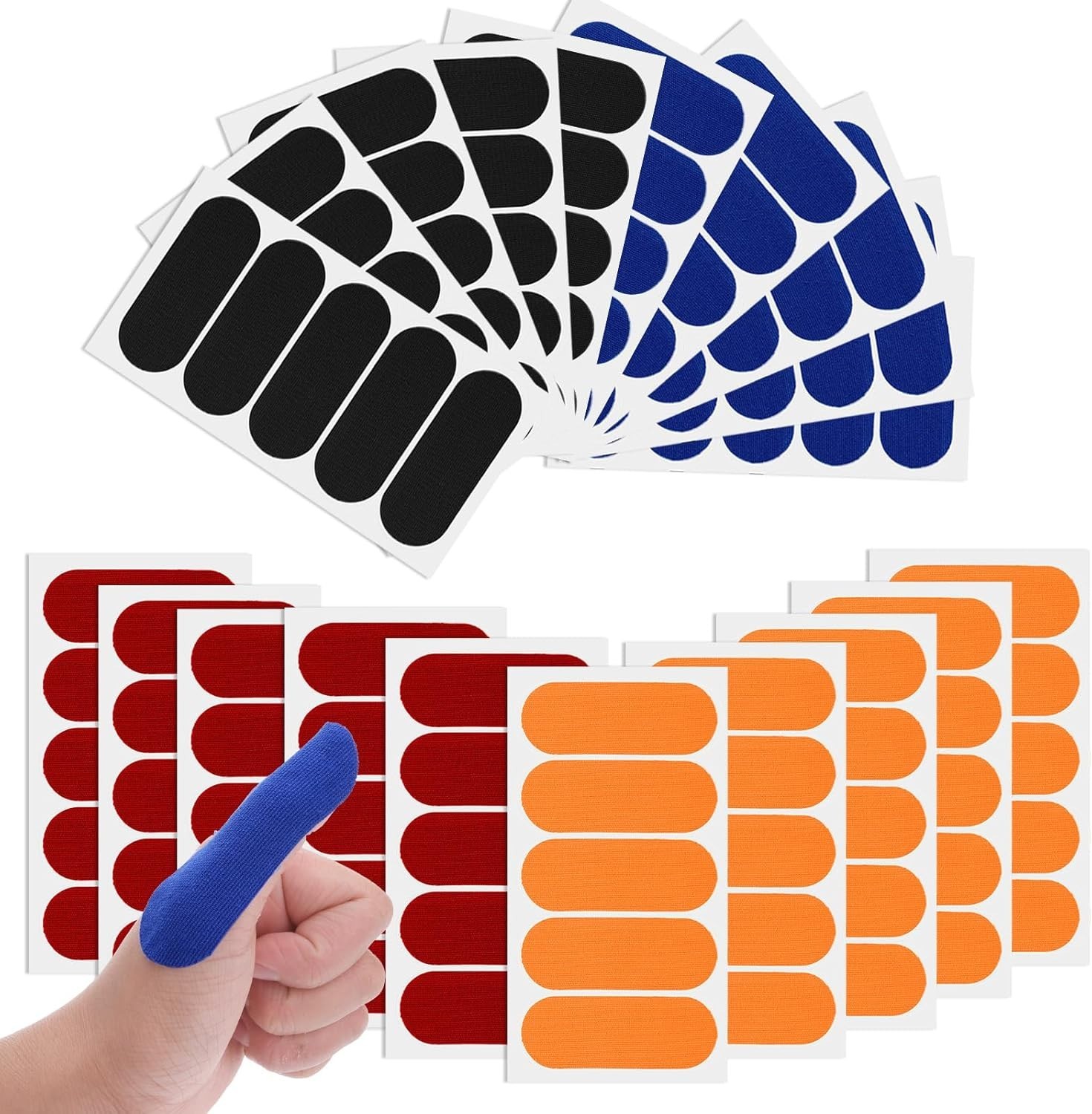 100 Pcs Bowling Thumb Tape Bowling Finger Protective Tapes for Men Women
