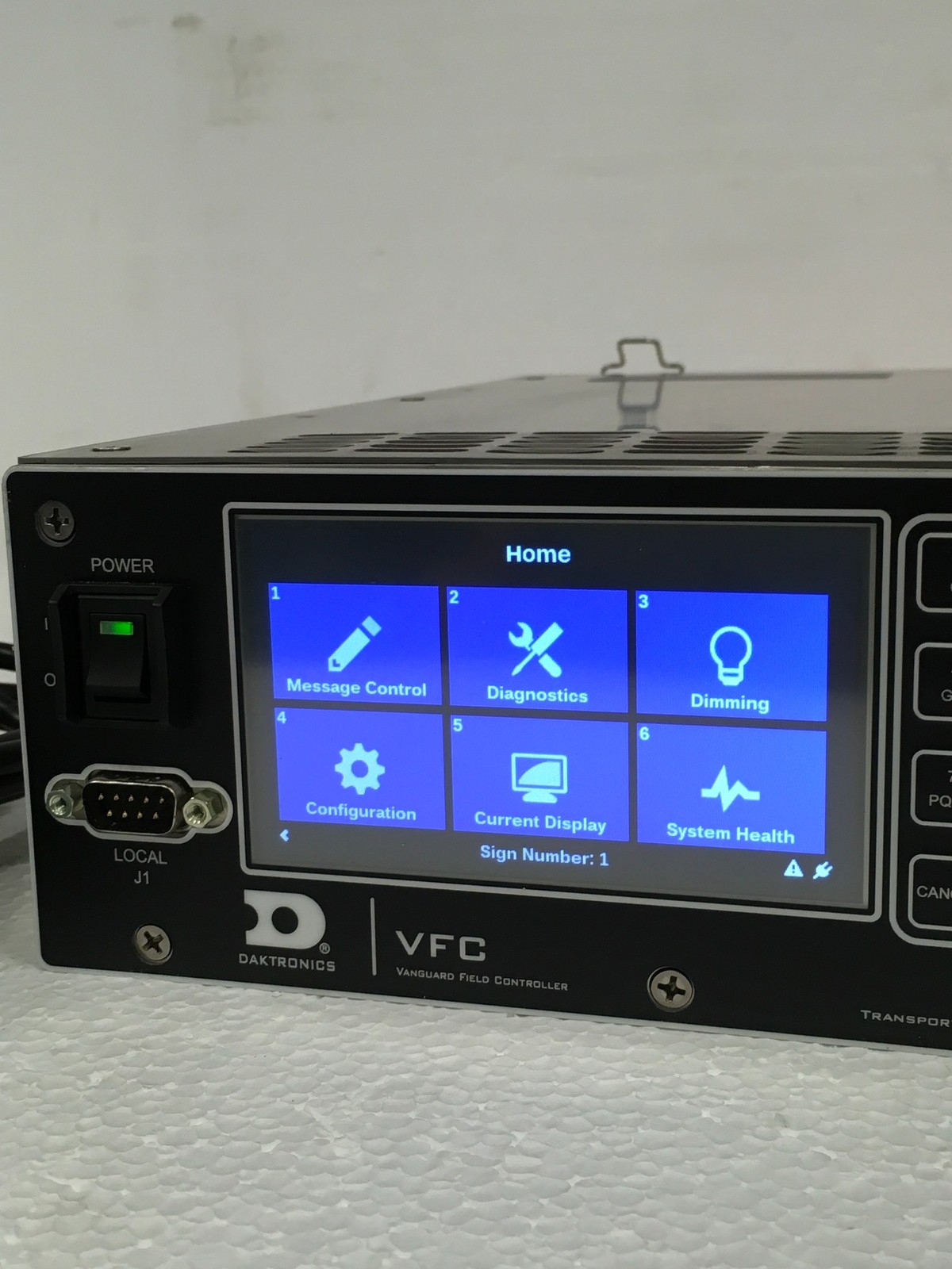 Daktronics S-1241 16-Button Vanguard Field Controller VFC WORKING FREE SHIP QTY
