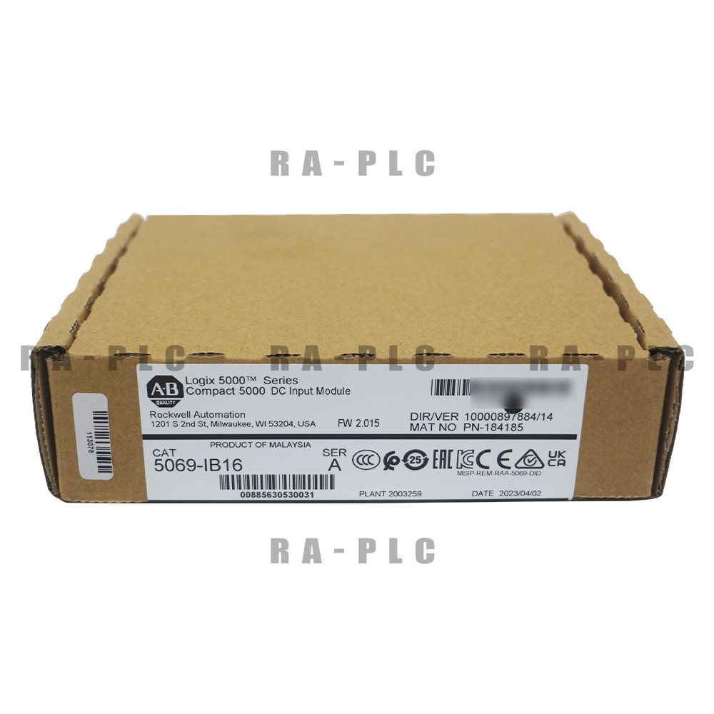 New Factory Sealed Allen-Bradley 5069-IB16 Compact 5000 DC Input Module