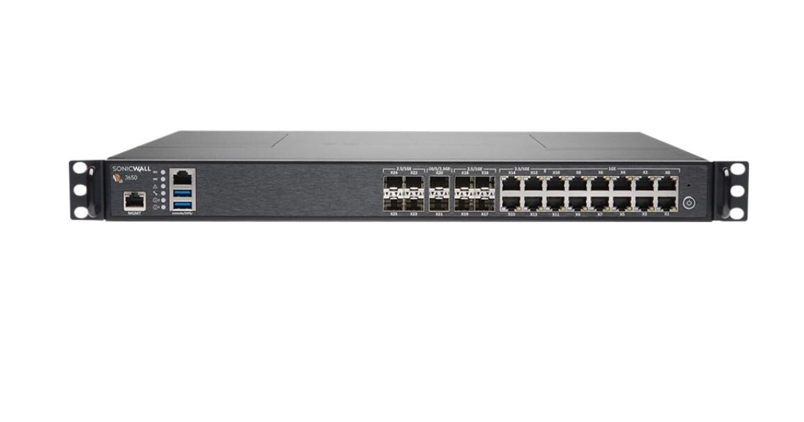 SonicWall NSA 3650 TotalSecure Firewall Advanced Edition 1 YR   01-SSC-4081  NEW