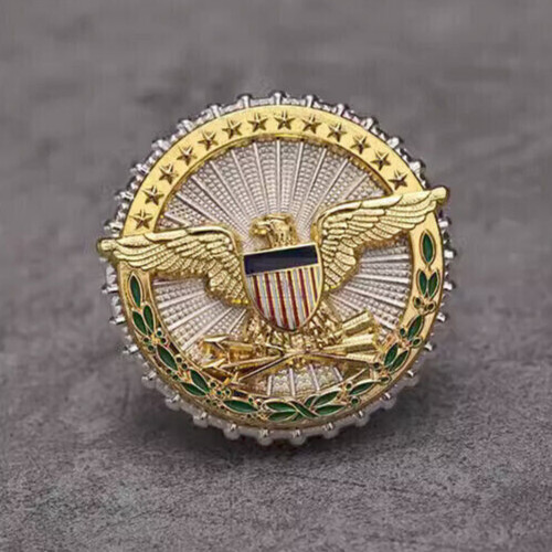 US OFFICE OF THE SECRETARY OF DEFENSE IDENTIFICATION METAL BROOCHES POCKET PIN