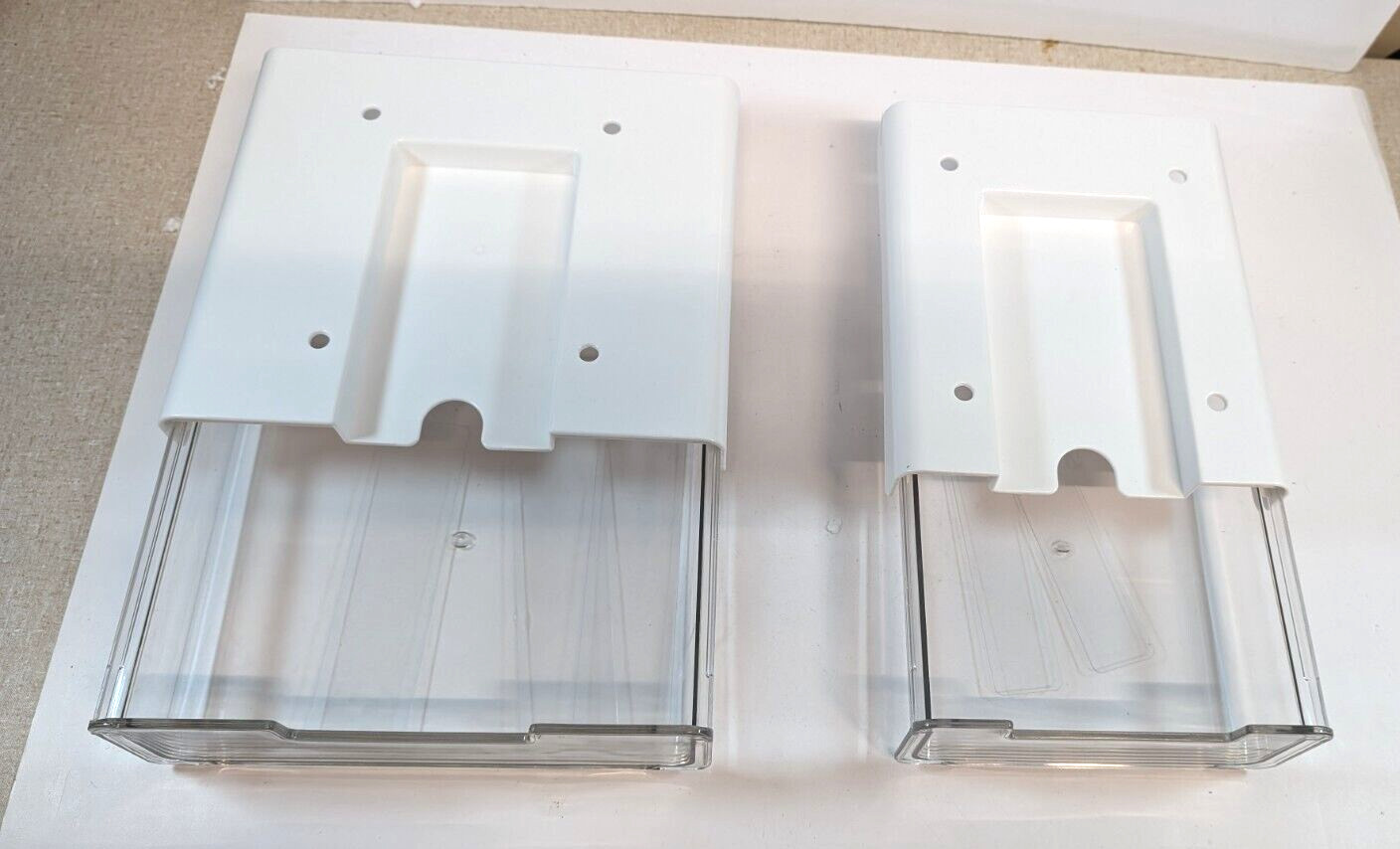 2 Packs Self-Adhesive Under Desk Storage Organizer Large Under Desk Drawer