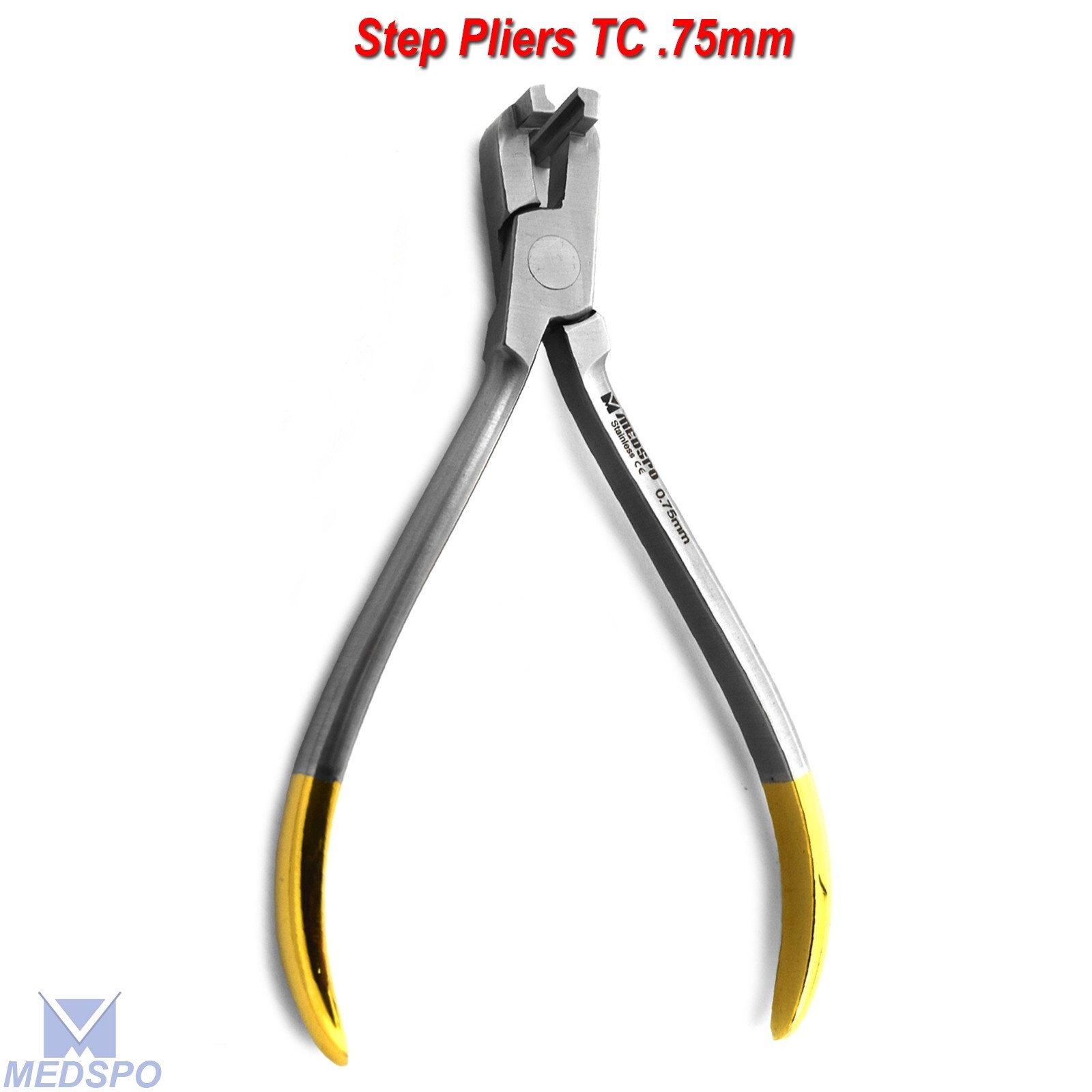 Orthodontic Arch Wire Step Pliers TC Bending Detailing Forming Dental Instrument