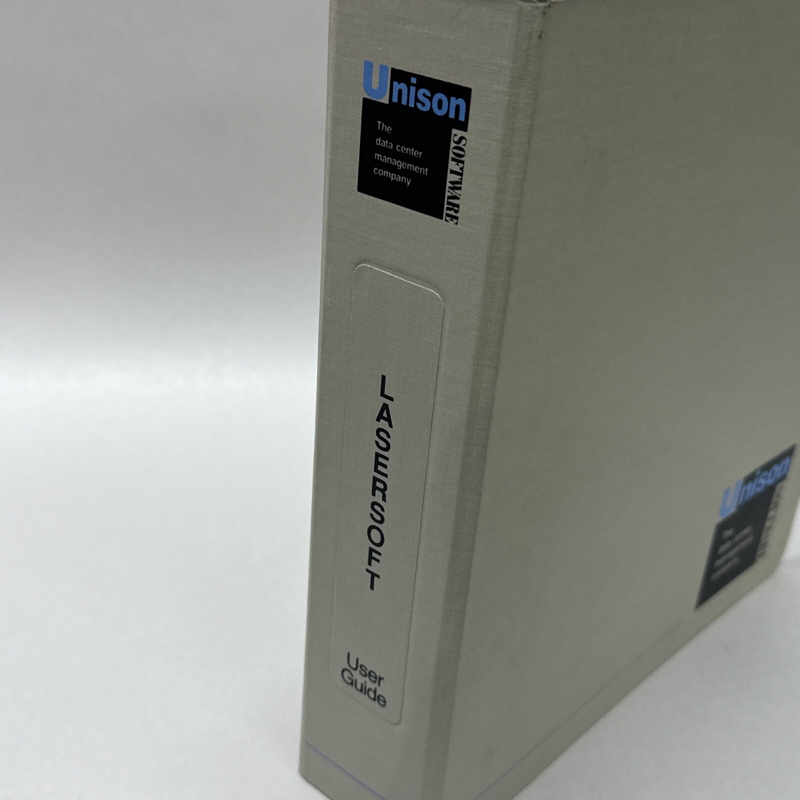 Vintage Apple Unison Lasersoft Software Apple Mac IOS Software 3 Ring Binder