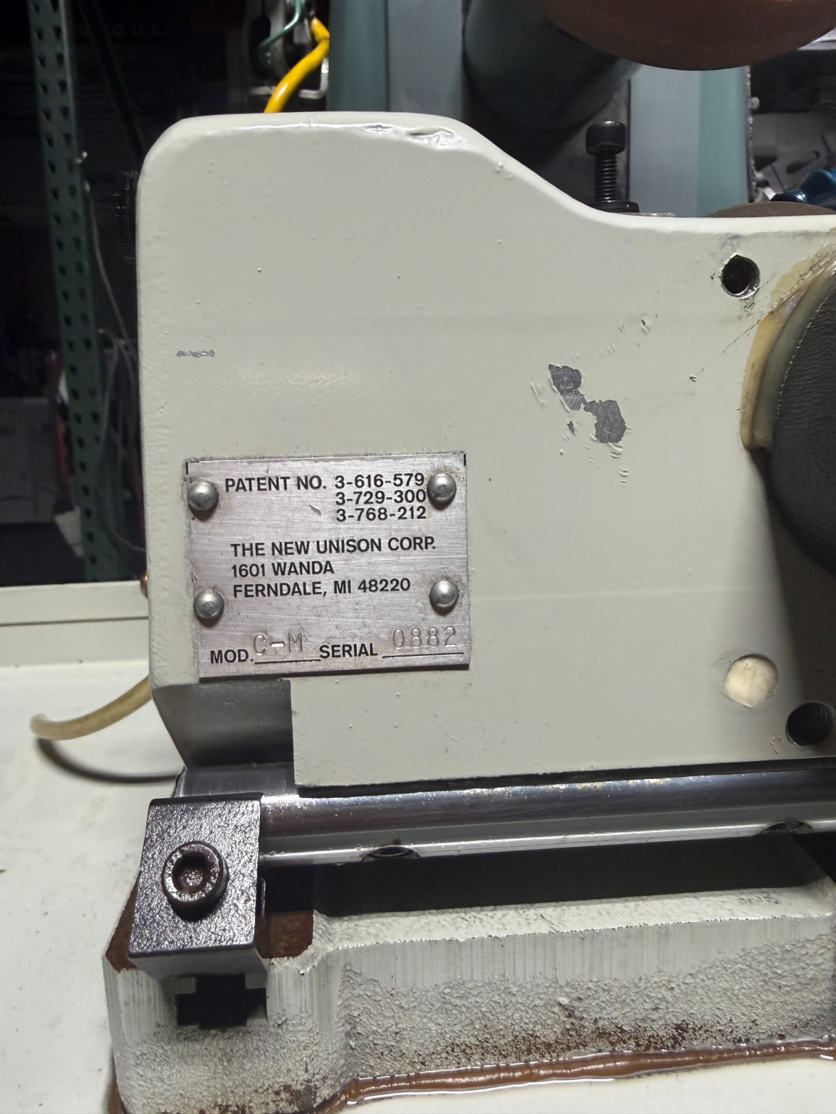 Unison Dedtru Centerless Grinder $5500.00 EBAY $4000.00 CASH