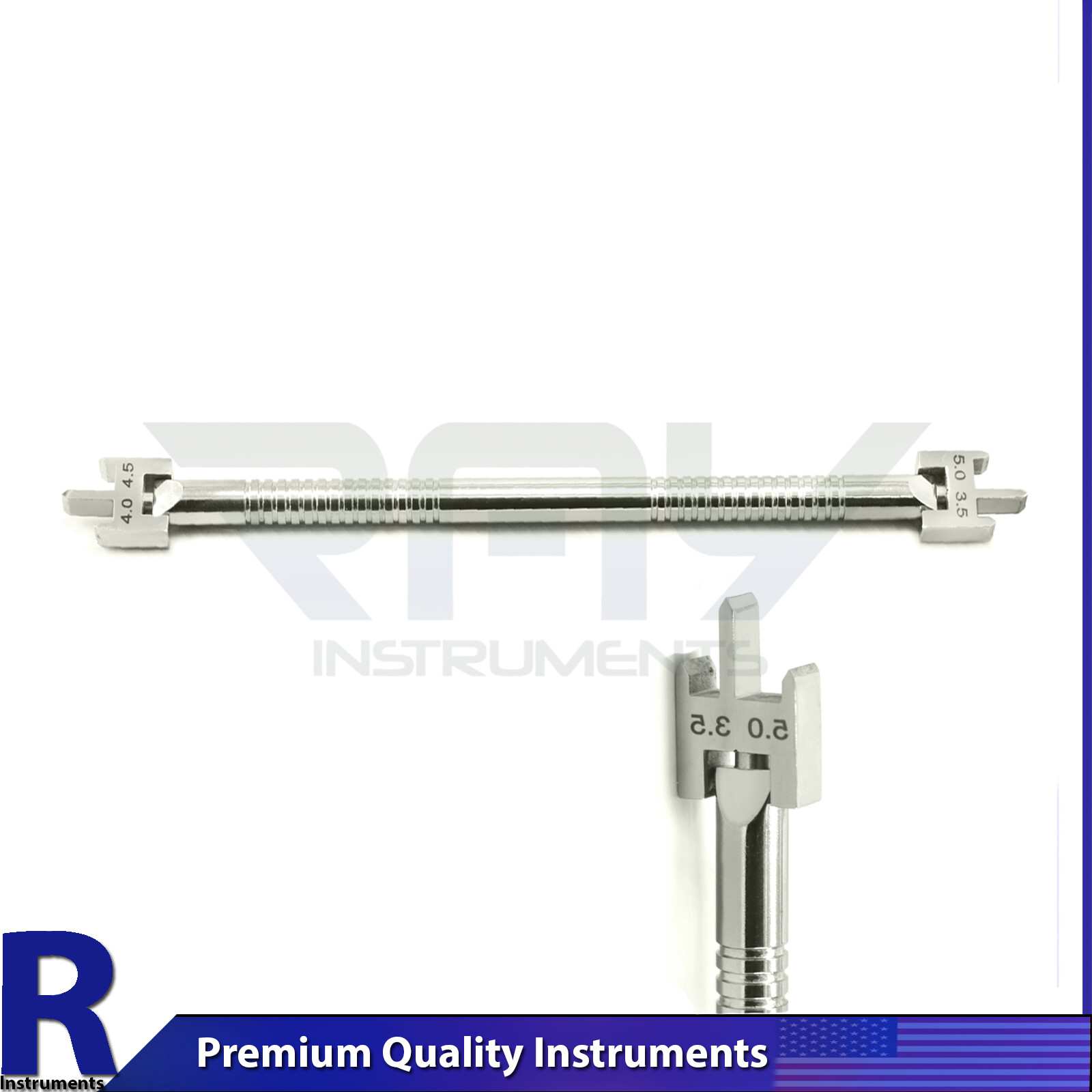 New Dental Bracket Positioning Movable Head Height Gauge Orthodontic Instruments