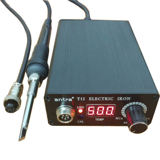 Digital Soldering Iron Station Finished Controller T12 Handle welding iron