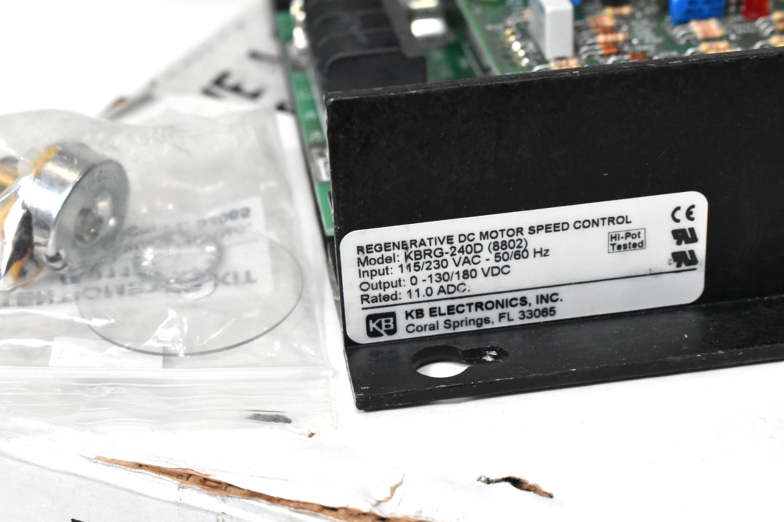 New KB Electronics KBRG-240D 8802 DC Motor Control 4-Quad Regen