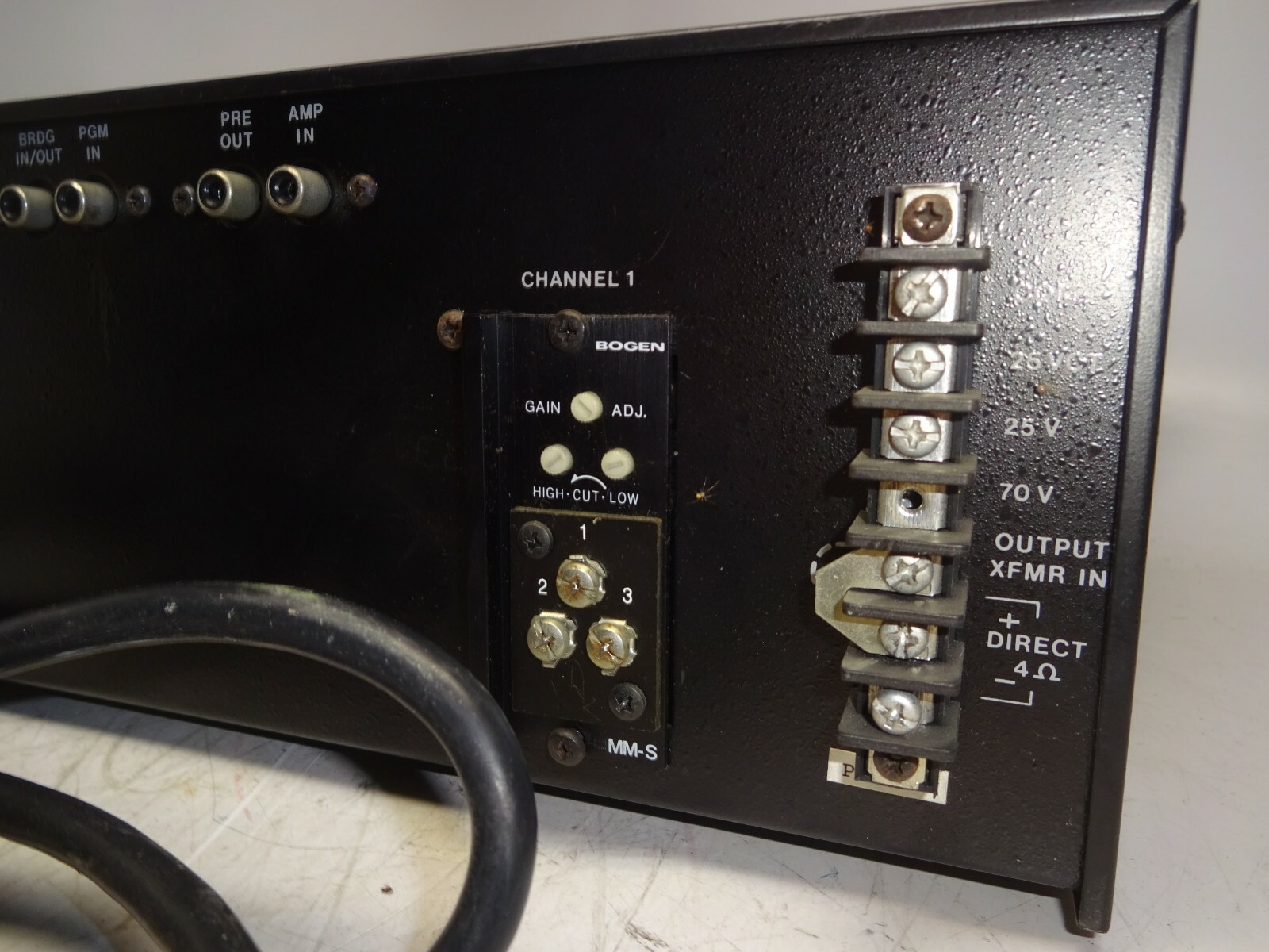 BOGEN DPA-80 POWER AMPLIFIER