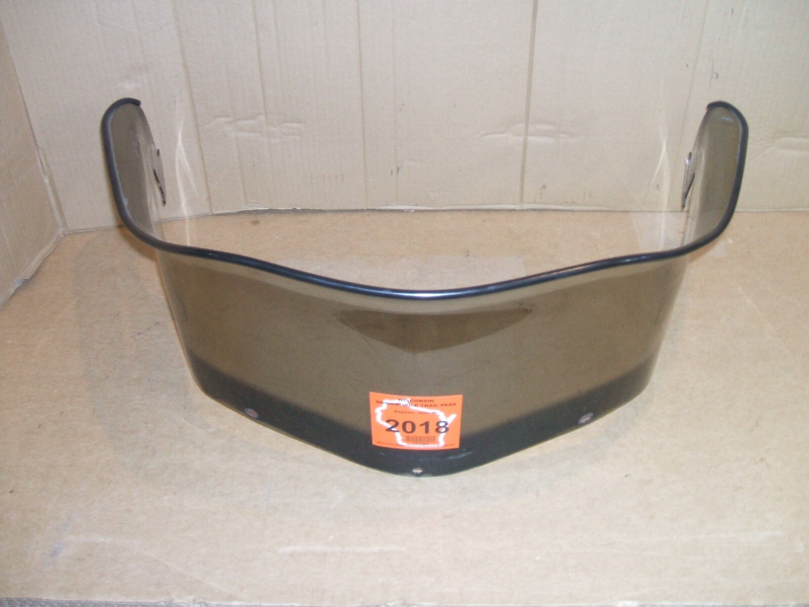 Polaris Aggressive Chassis Smoke, Low Windshield(Approx. 10"), P/N 5432266
