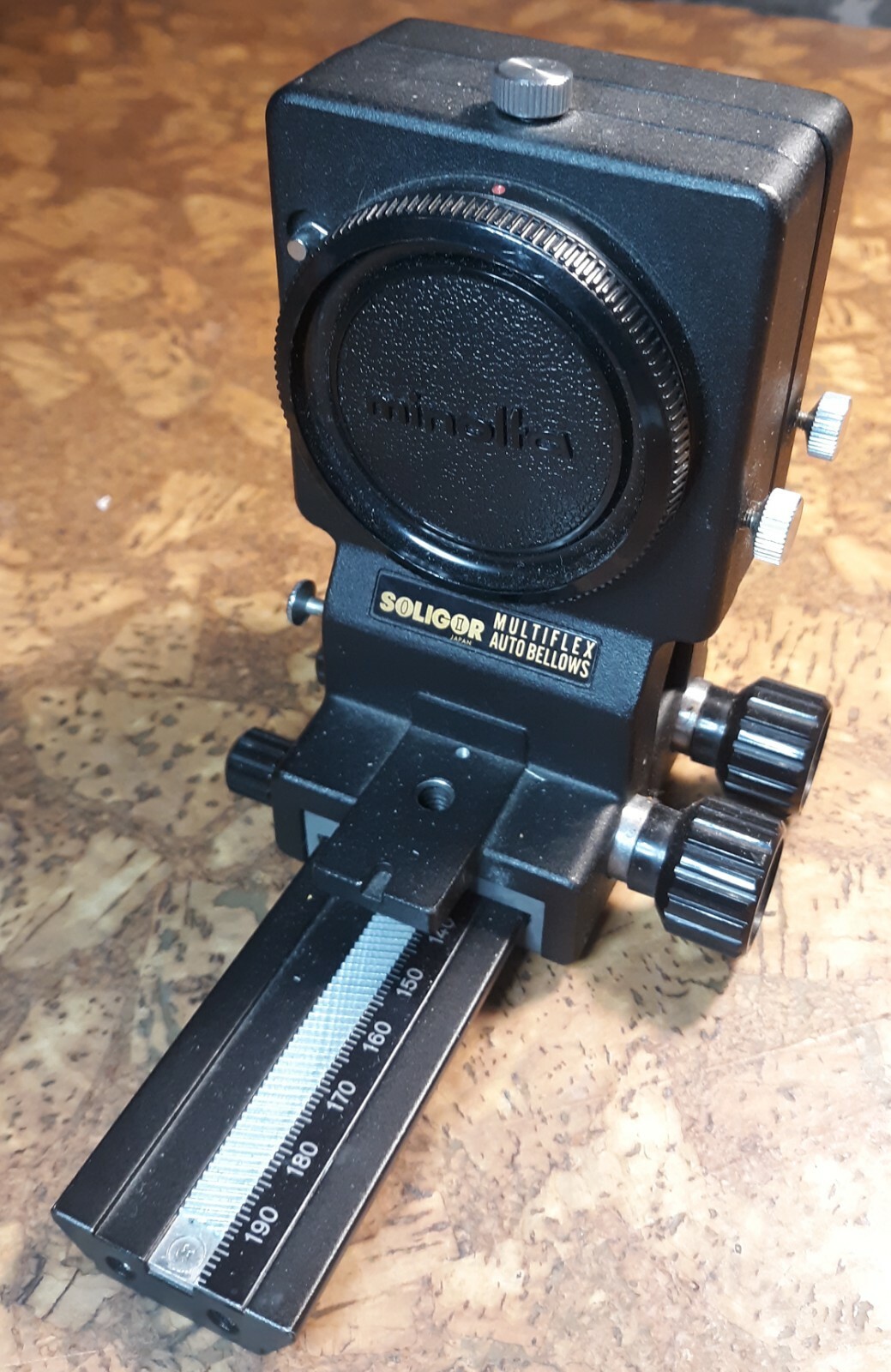 Soligor Multiflex Auto Bellows for MINOLTA excellent condition