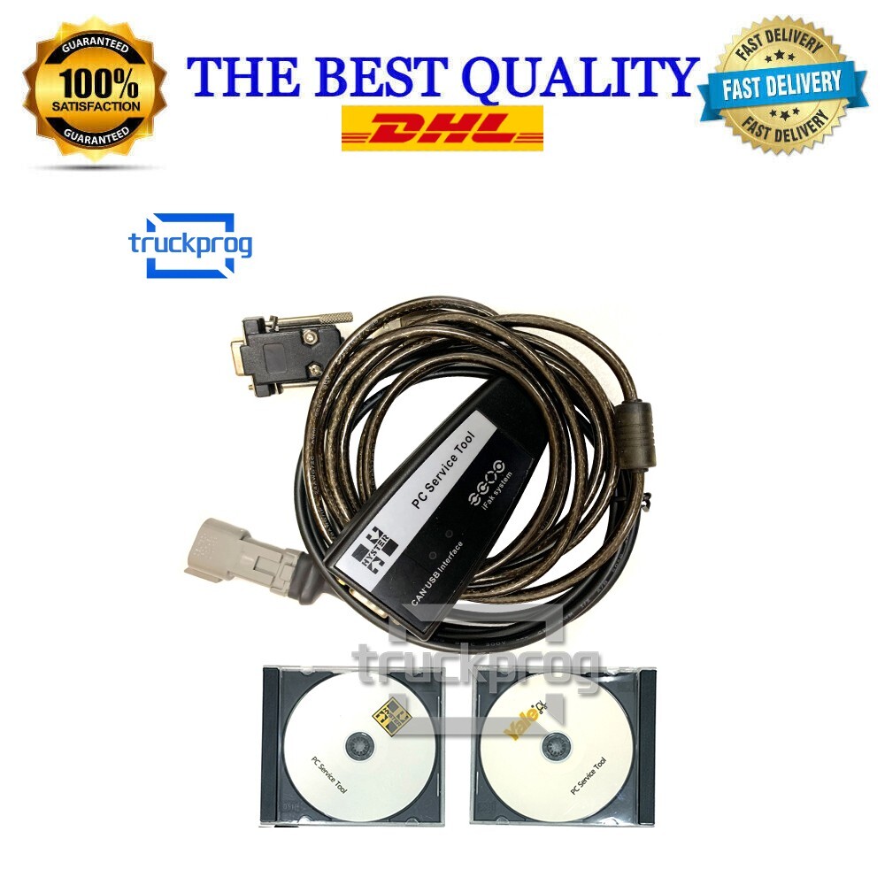 Diagnostic Service Tool CAN USB IFAK Cable with V5.5 for Yale & Hyster Forklift