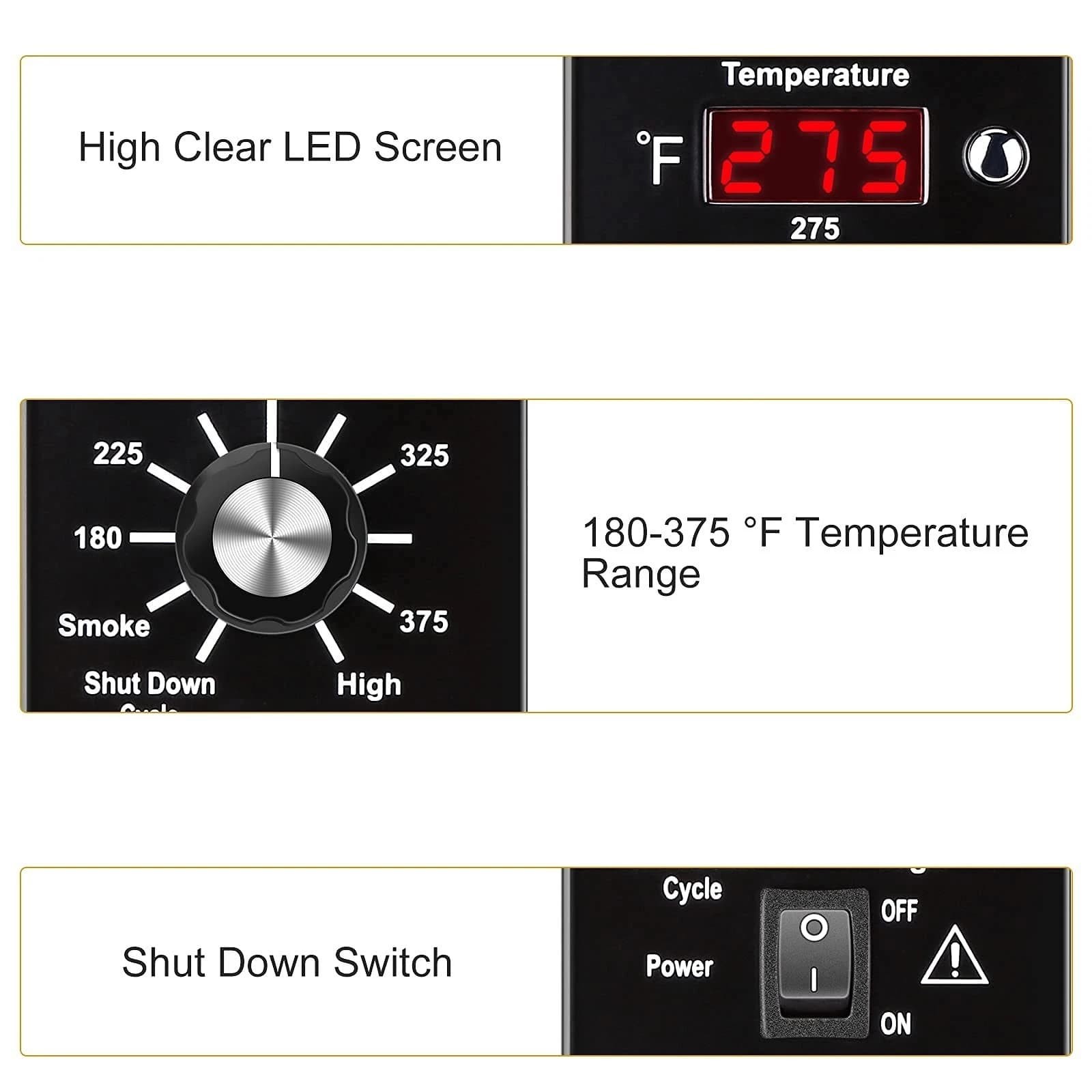 Temperature Control Board Unit for Traeger Wood Pellet Grill Digital Controller