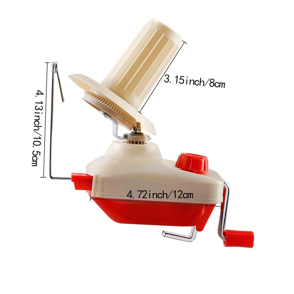 Yarn Winder, Winder for Crocheting, Manual Yarn Winder, Quick Install Efficie...