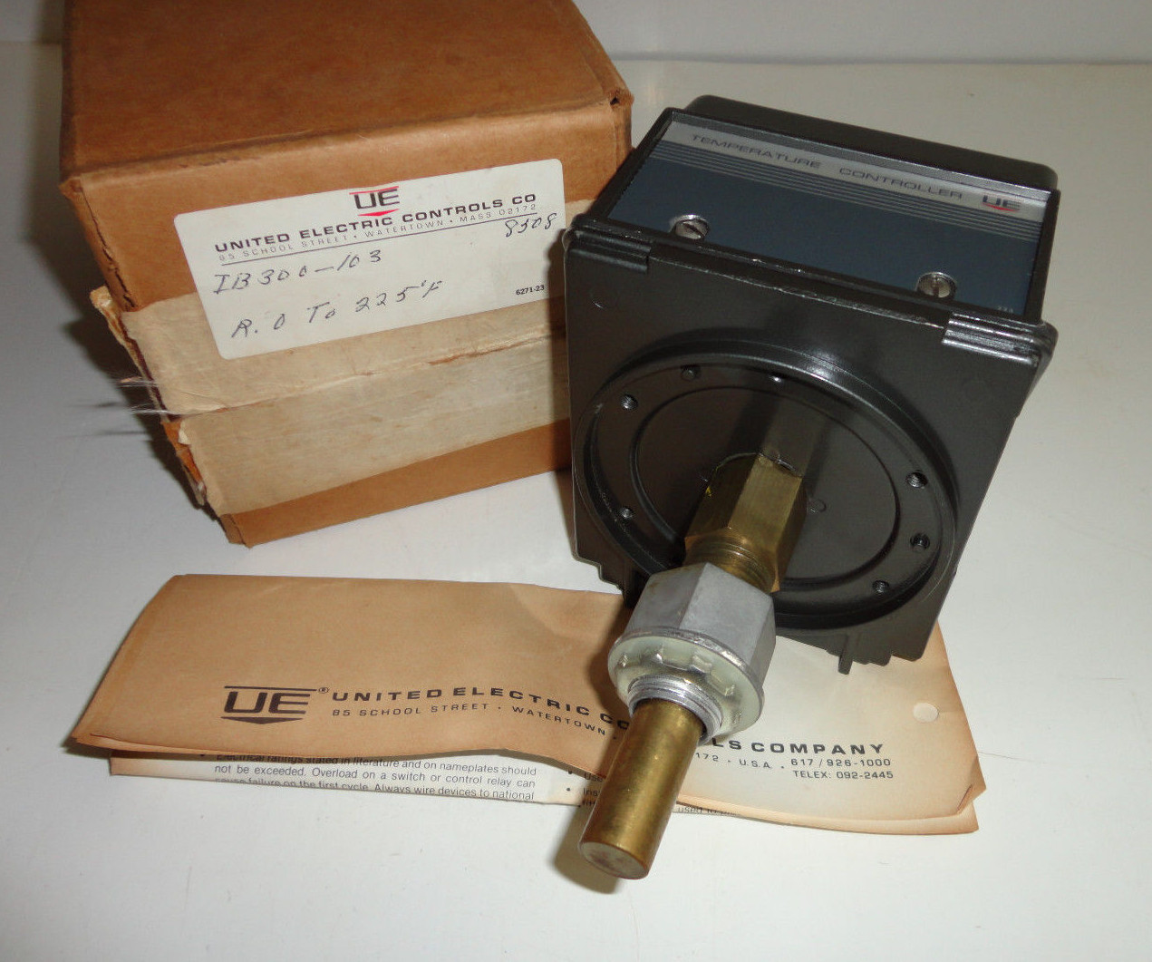 UE United Electric Temperature Controller 8508 IB300