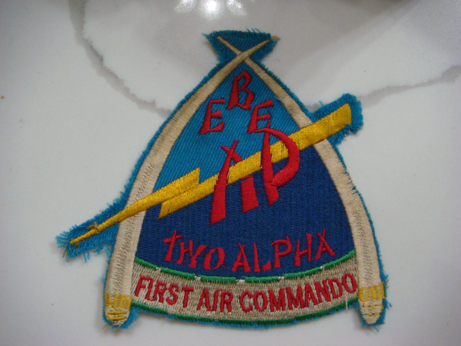 USAF 1st AIR COMMAND SQ - COMPOSITE DETACHMENT 2 ALPHA ,VIETNAM WAR PATCH