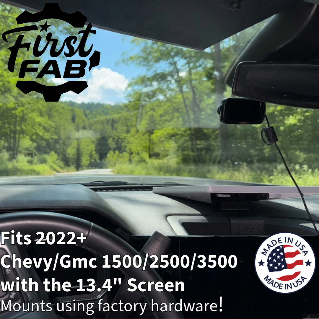 Starlink Mini Dash Mount 2022+ Chevy Silverado GMC Sierra 1500 2500HD Laser Fit
