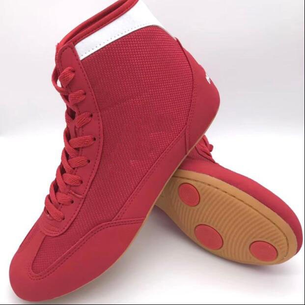Kids Child Boxing MMA Wrestling Shoes Men's Trainers Athletic Boots Martial Arts