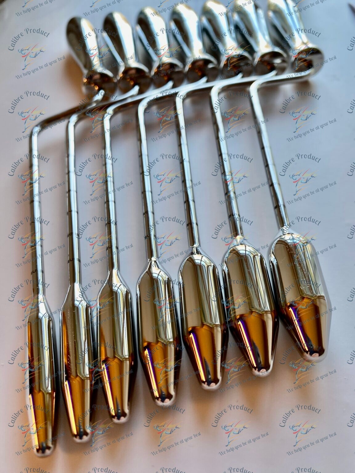 Urethral Crooks Dilator Set Of 7 Urethroplasty Surgical Instruments 8mm To 14mm
